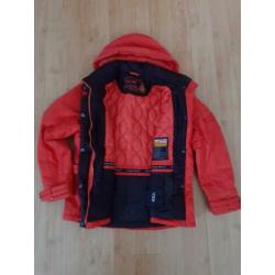 Human Nature winter jas oranje maat L