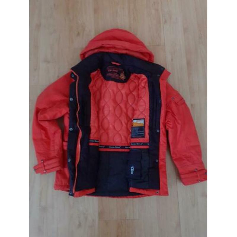 Human Nature winter jas oranje maat L