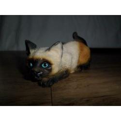 Mooi van polistone siamese poes uit Italy punt gaaf.