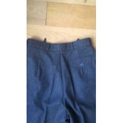 Vintage wollen broekrok - maat 38