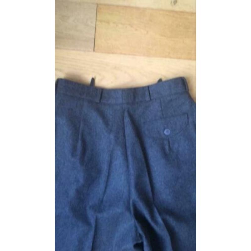 Vintage wollen broekrok - maat 38
