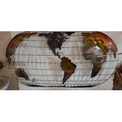 Wereldkaart / wanddecoratie