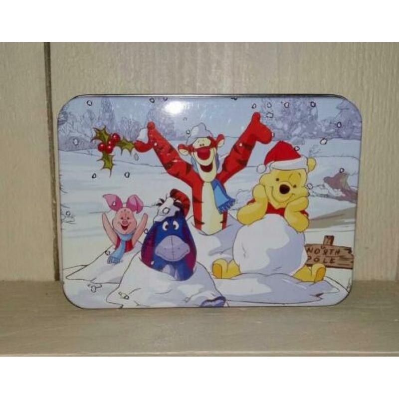 Disney kerst koektrommel Winnie the pooh & vrienden