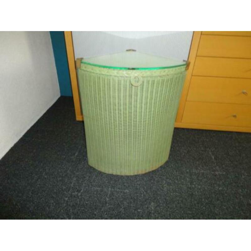 leuke oude orginele lloyd loom mand opbergmand wasmand