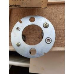 HARLEY Servi car FL XLH DYNAMO Brush holder PLATE NOS