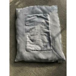 Koeka boxkleed 75x95 cm grijs/blauw