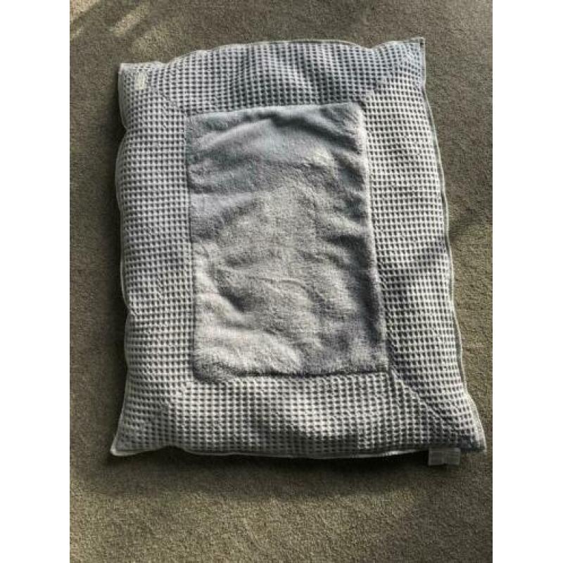 Koeka boxkleed 75x95 cm grijs/blauw