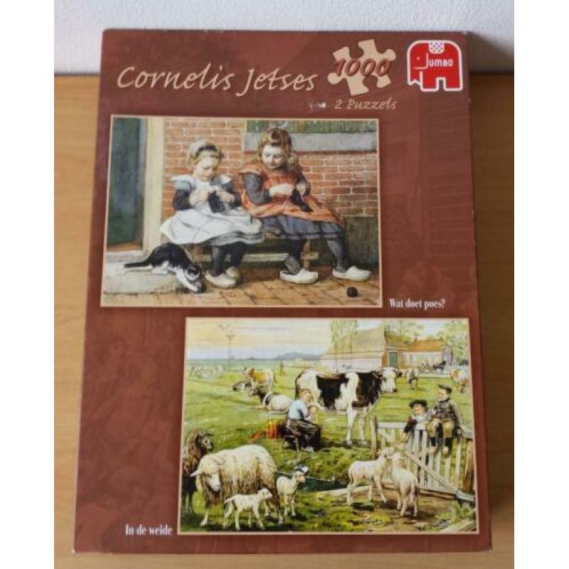 2 Puzzels Cornelis Jetses / Ot en Sien - 1000 stukjes - nr.2