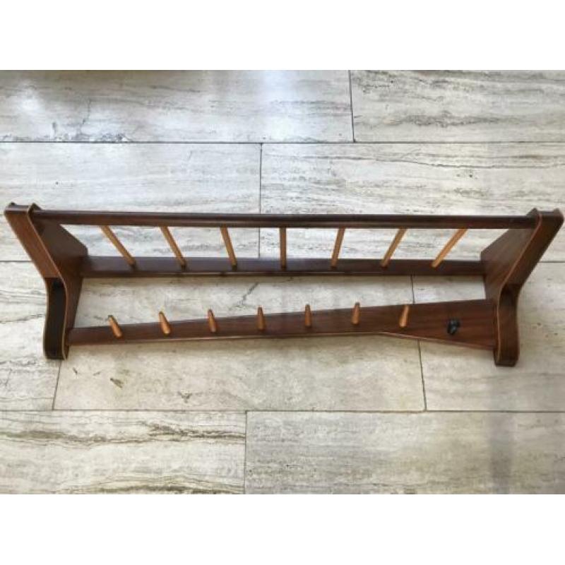 Vintage/Midcentury teak Kapstok(Electrimeufa)