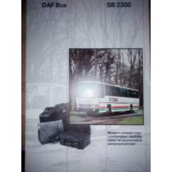 DAF SB2300 folder, DAFBode busfoto's Den Oudsten/Bova/Hainje