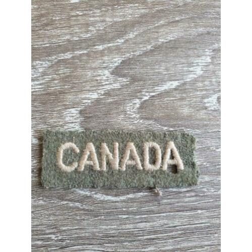 Canada titel stof