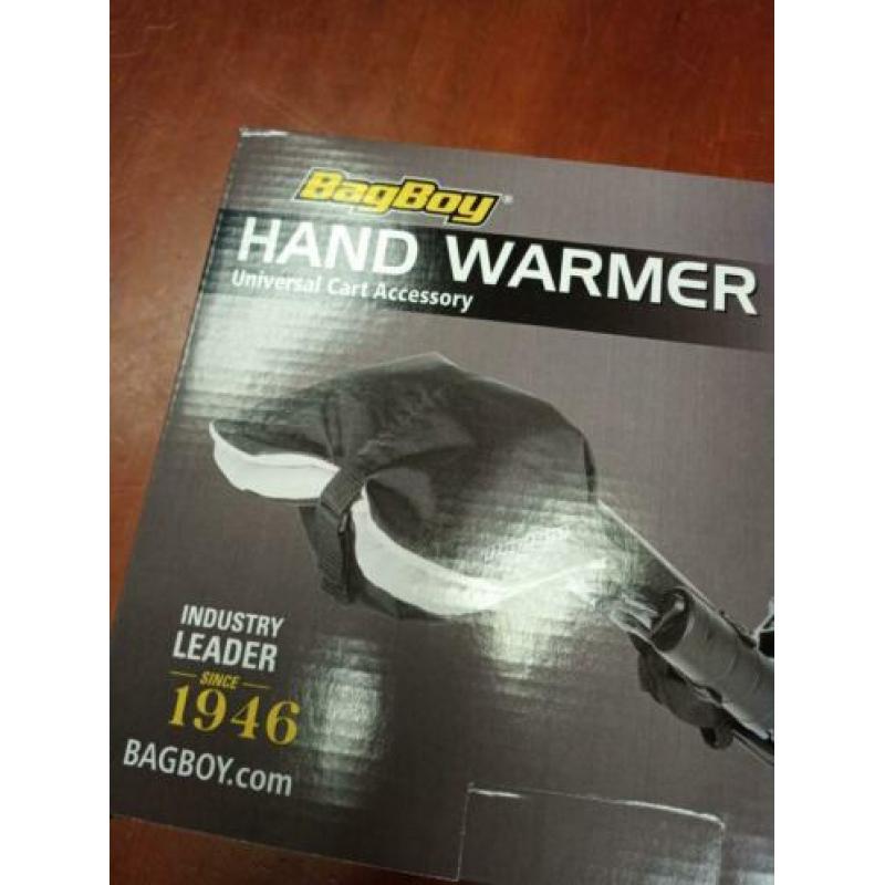 Bag boy handwarmer voor op trolley