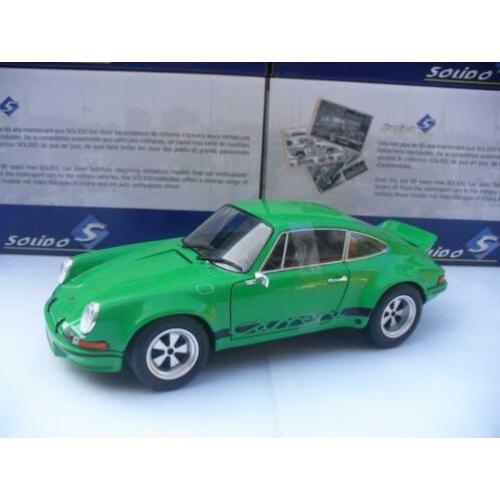 Porsche 911 2.8 RSR Groen Solido 1/18