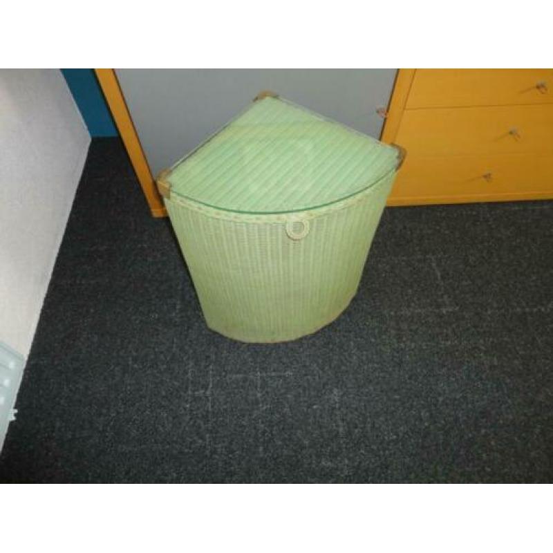 leuke oude orginele lloyd loom mand opbergmand wasmand