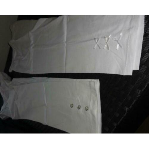 Nieuw maat S/M. capri katoenen Witte Legging 1 stuk. Ladies