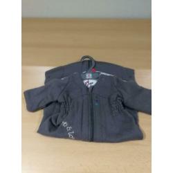 Trappelzak met lange mouw Maat 50/62 + beige plaid
