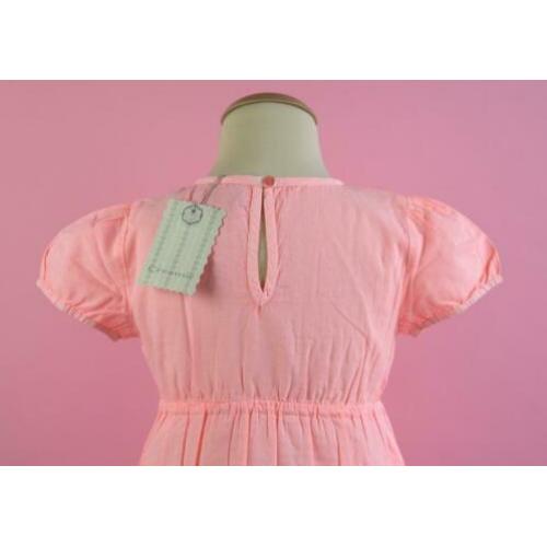 *NIEUW* Creamie A-lijn blouse neon coral maat 122