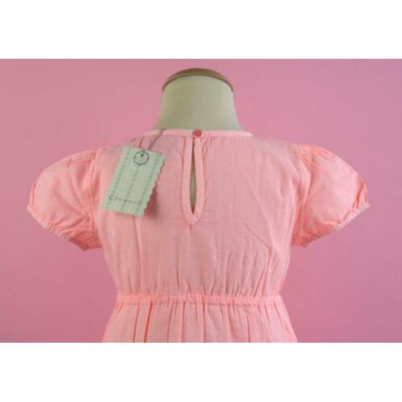 *NIEUW* Creamie A-lijn blouse neon coral maat 122
