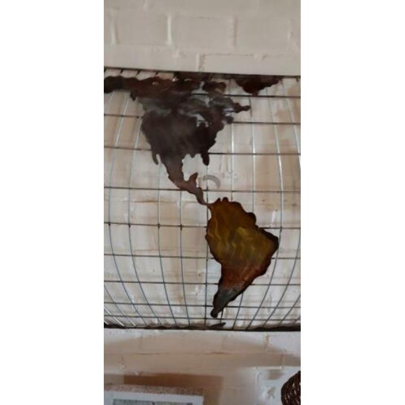 Wereldkaart / wanddecoratie