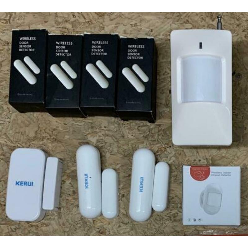 Diverse 433 mhz sensoren (o.a. Klikaanklikuit en Kerui)