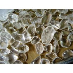 250 Gram bergkristal trommelstenen