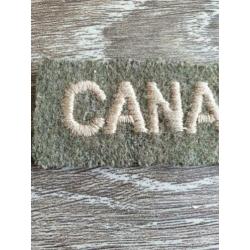 Canada titel stof