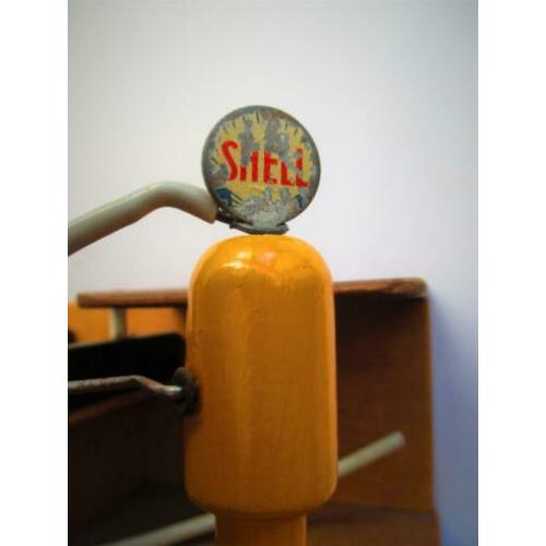 Speelgoed Houten Shell Garage~Parkeergarage~Shel~Parkeer GAr