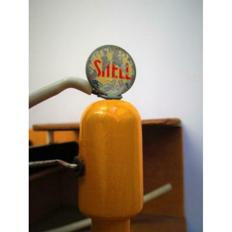 Speelgoed Houten Shell Garage~Parkeergarage~Shel~Parkeer GAr