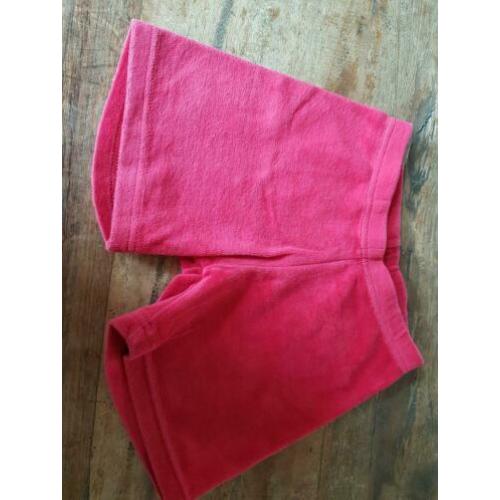 Velours shortje 98 mundo melocoton