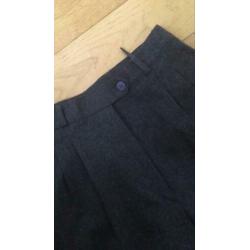 Vintage wollen broekrok - maat 38