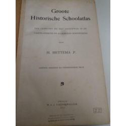 Te Koop Groot Historische Schoolatlas 1917
