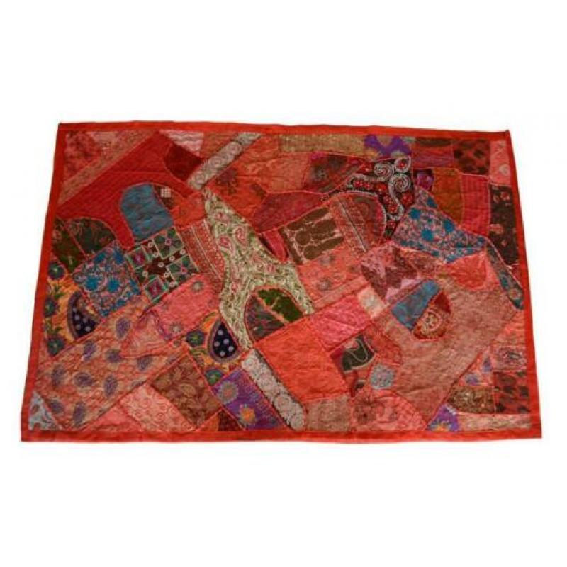 VAN 89,95 VOOR 25!!! Woonaccessoires Indiaas Kleed bedsprei