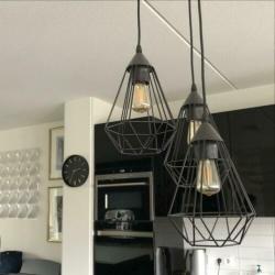 Hanglamp draad zwart ZGAN design