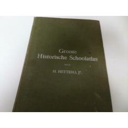 Te Koop Groot Historische Schoolatlas 1917