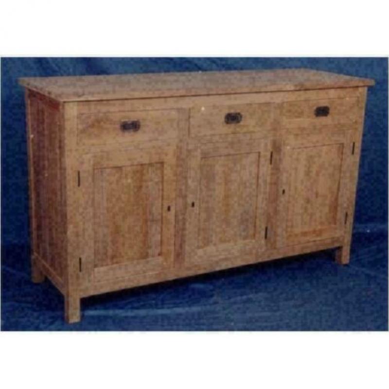 Dressoir 100b x 90hoog TEAKHOUT, variaties mogelijk o.a.