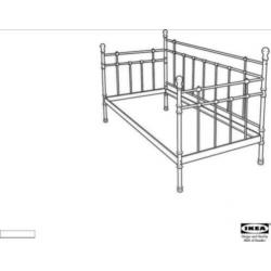 ikea bed Tromsnes