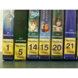 DVD Dinsney originele dvd´s nummer´s classic
