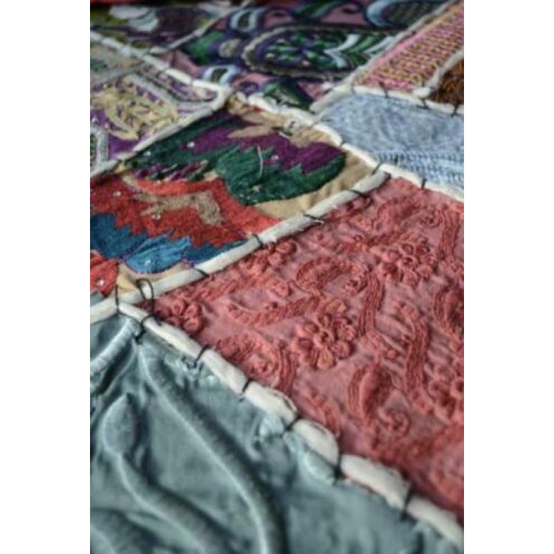 VAN 89,95 VOOR 25!!! Woonaccessoires Indiaas Kleed bedsprei