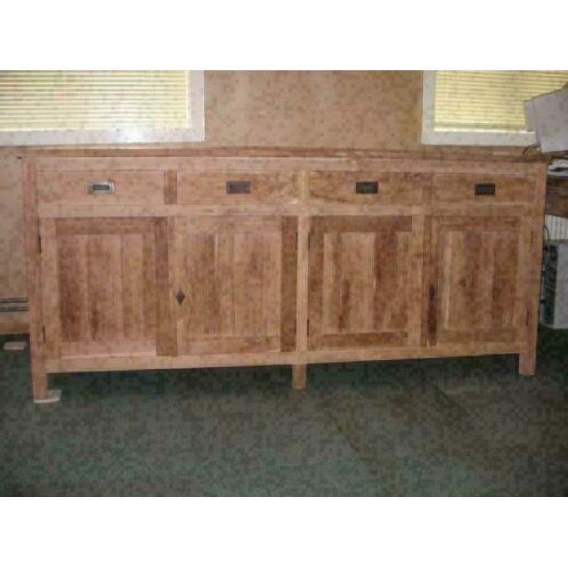 Dressoir 100b x 90hoog TEAKHOUT, variaties mogelijk o.a.