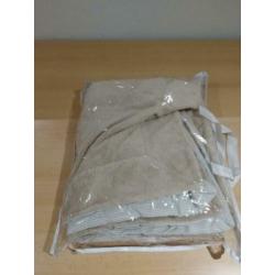 Trappelzak met lange mouw Maat 50/62 + beige plaid