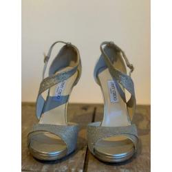 Jimmy Choo gouden glitter metallic pumps maat 42