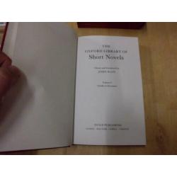 The Oxford library of short novels, John Wain