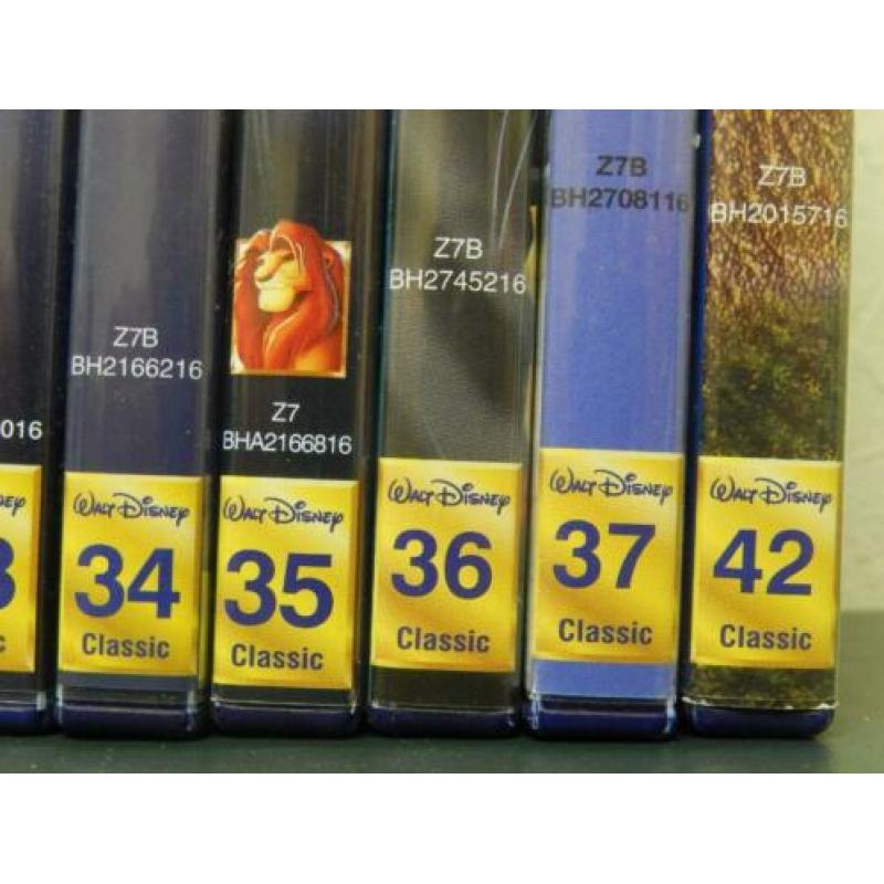 DVD Dinsney originele dvd´s nummer´s classic