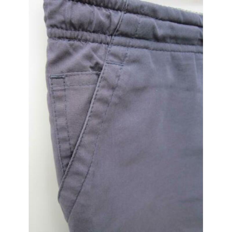 Broek. Korte knielange, donkerblauwe surf sportbroek MaatXXL