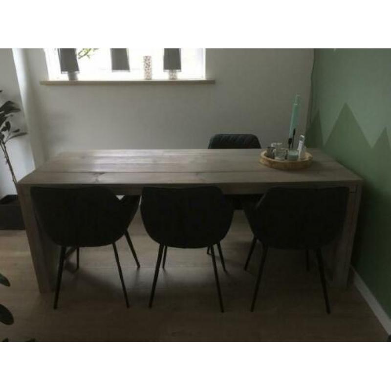 Steigerhouten eettafel te koop