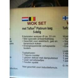 Wokset 5 delig 33 cm