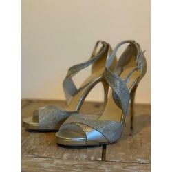 Jimmy Choo gouden glitter metallic pumps maat 42