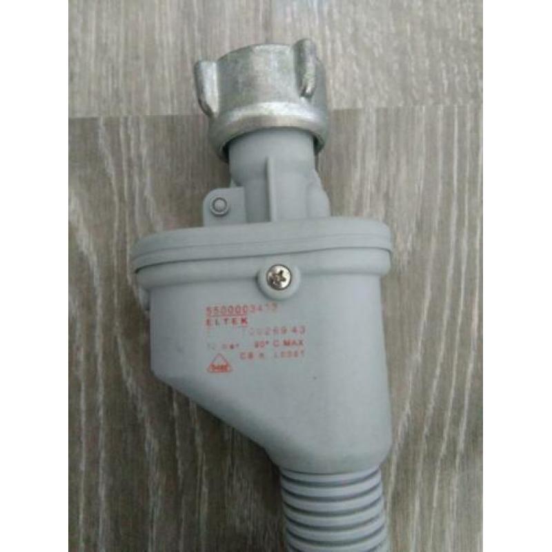 Plieger aanvoerslang met aquastop (waterstop)