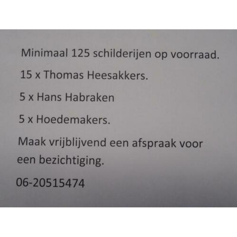 Groot kleurrijk maritiem schilderij Peter Brouwer.