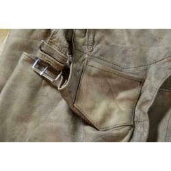bruin leren cowboy western chaps heren maat m